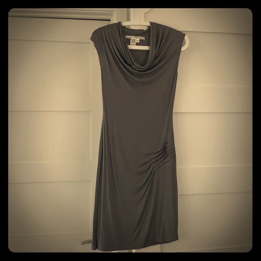 Grey jersey dress CS max studio